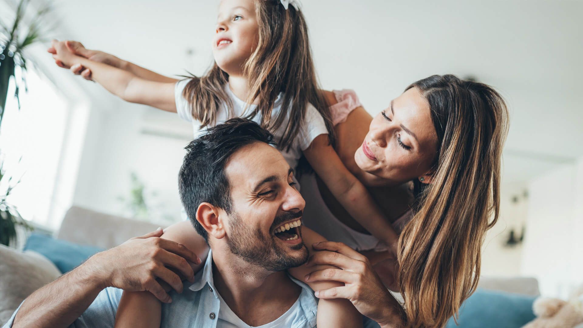 couple with child